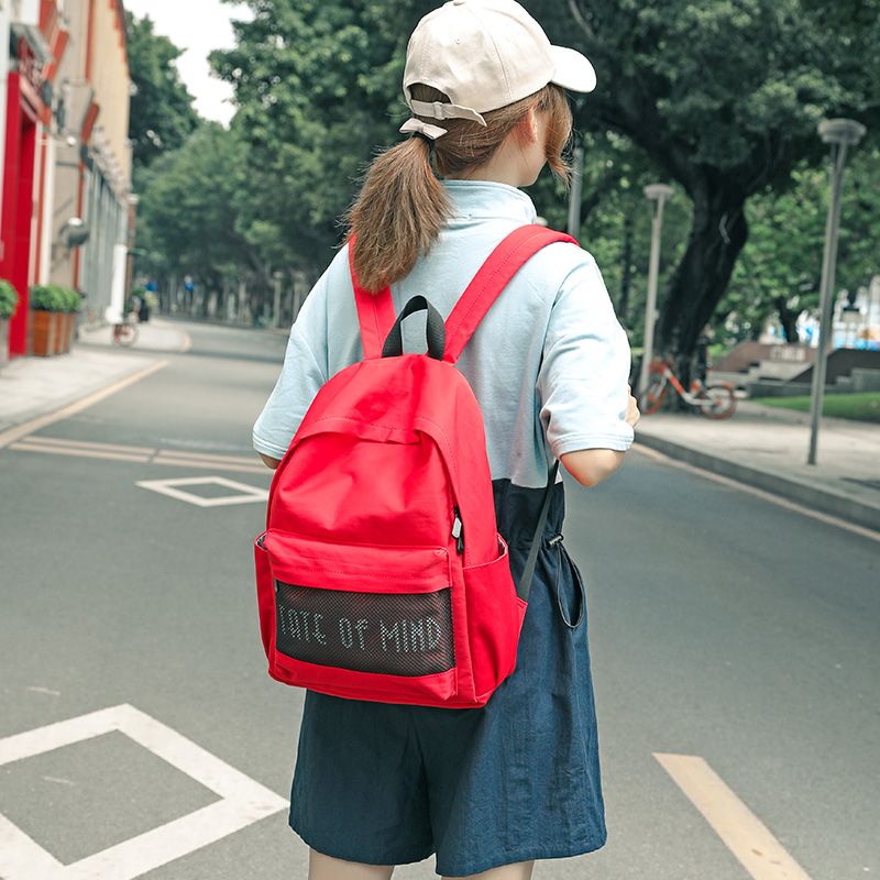 2025出游出行短途旅行双肩包初中高中学生书包轻便户外背包