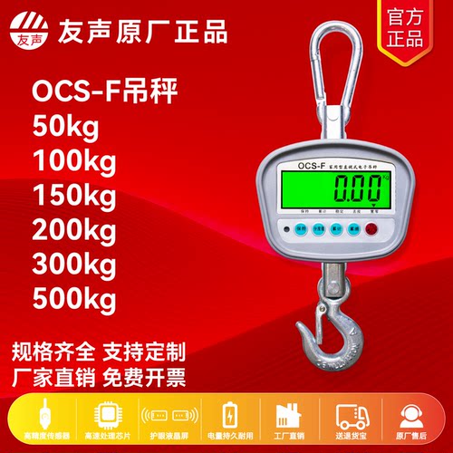 友声500kg1t吨吊称吊钩秤吊磅
