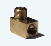 集中润滑直角油管接头