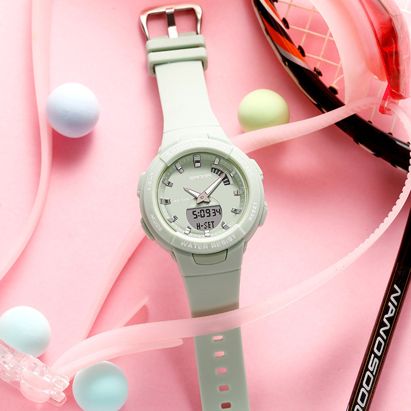 独角兽手表女ins可爱少女初高中学生简约气质防水儿童运动电子表