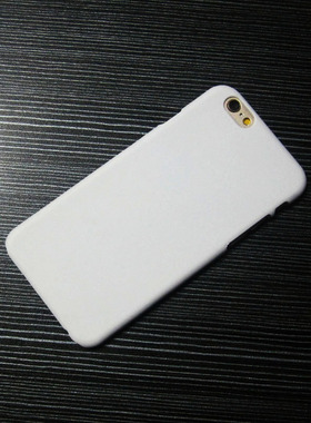 适用白色iPhone6/6S细磨砂手机壳适用于苹果6/6Splus半包硬壳散男