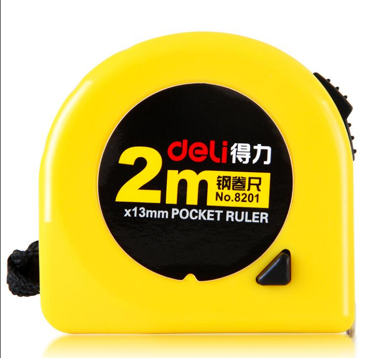 歌乐工具鲁班尺正宗风水尺8202钢卷尺2米3米高精度测量圈皮尺米尺子