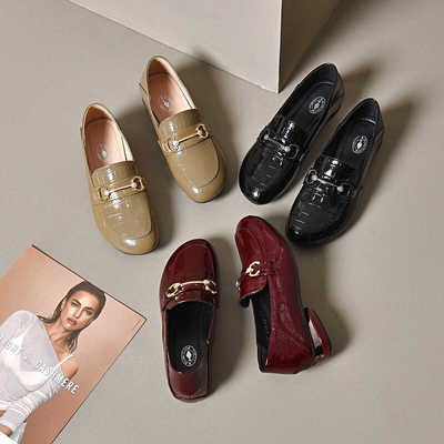 低跟百搭春季单鞋昔子新款舒适