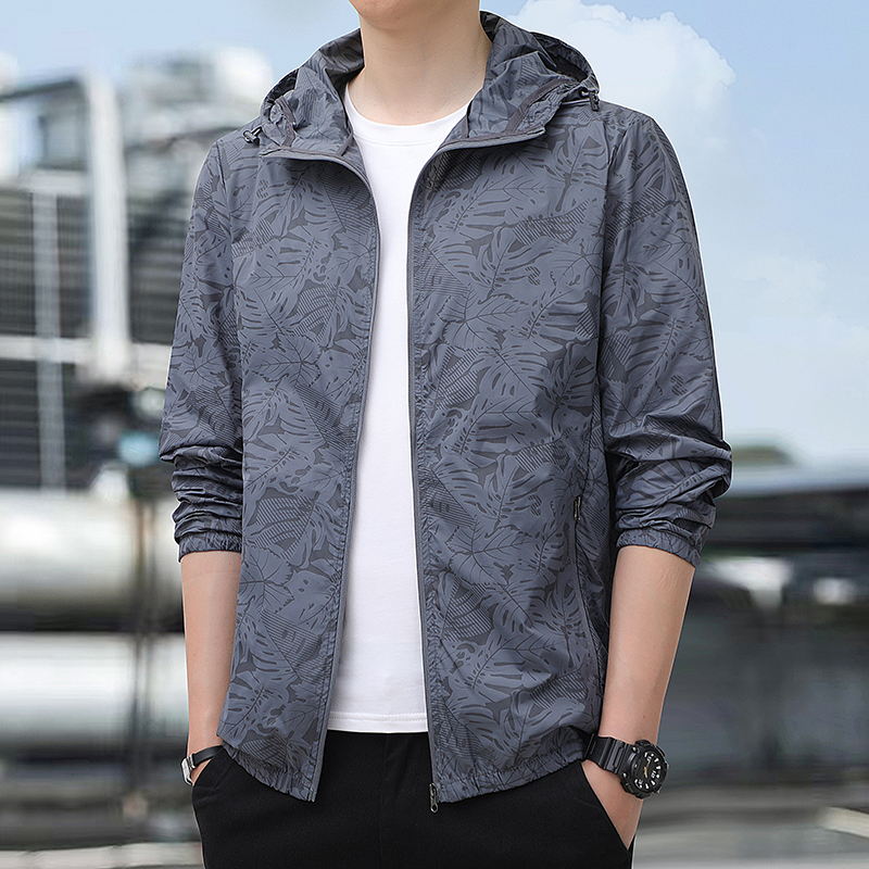 冰丝防晒衣男夏季薄款外套防紫外线户外运动男士夹克钓鱼皮肤衣服