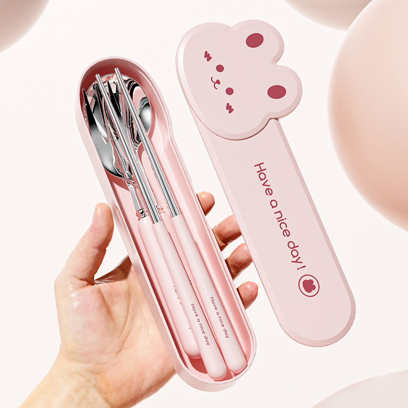 便携餐具套装小学生儿童上学