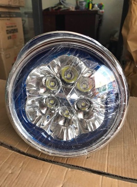 电动车大灯改装外置超亮摩托车led大灯LED电动车灯泡12V48V60V72