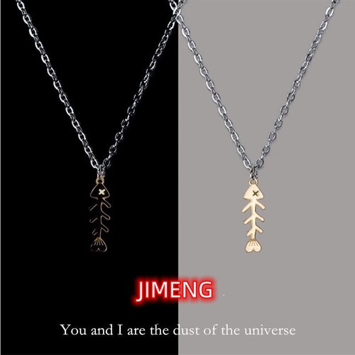 小白鱼骨小众设计简约清新百搭