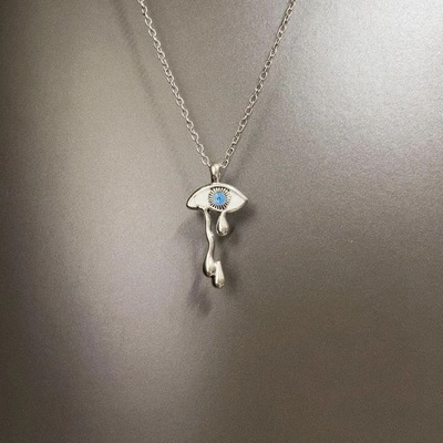 Vintage古着恶魔之眼项链欧式