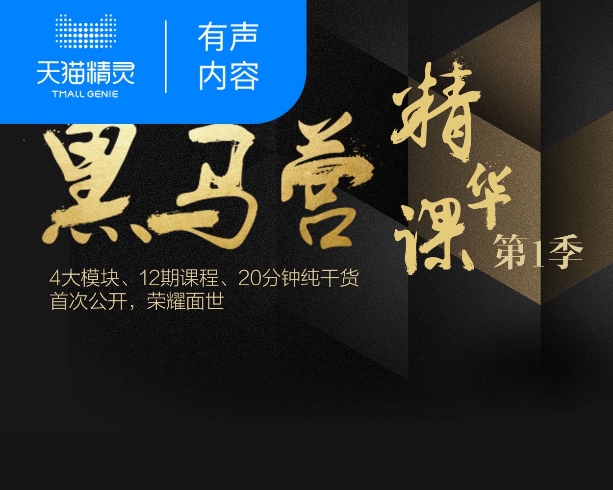 【天猫精灵有声内容】创业黑马:商界大佬的创业秘籍