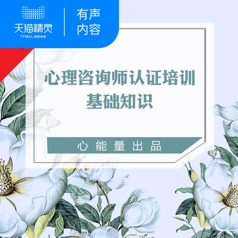 【天猫精灵有声内容】心理咨询师认证培训·基础知识