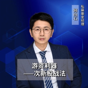 何山石 |游资利器——次新股战法 非实体书 喜马拉雅精选内容 【天猫精灵有声内容】