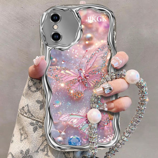 适用苹果X手机保护壳iPhone XS Max保护套XSMax新款外壳XR型号专用iPhoneX电镀银奶油纹平果叉全包防摔女珍珠