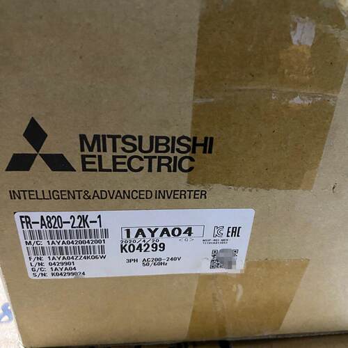 议价FR-A820-2.2K-1 变频器 三相200-240V 工业工控配件维修