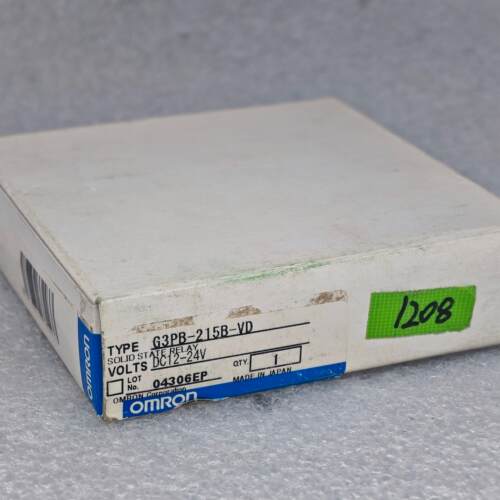 议价G3PB-215B-VD 固态继电器 DC12-24V 工控自动化配件维修