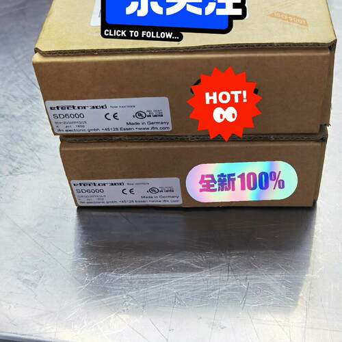 议价SD6000 SDR12DGXFPKG/US 流量传感器 IFM易福门工控配件维修