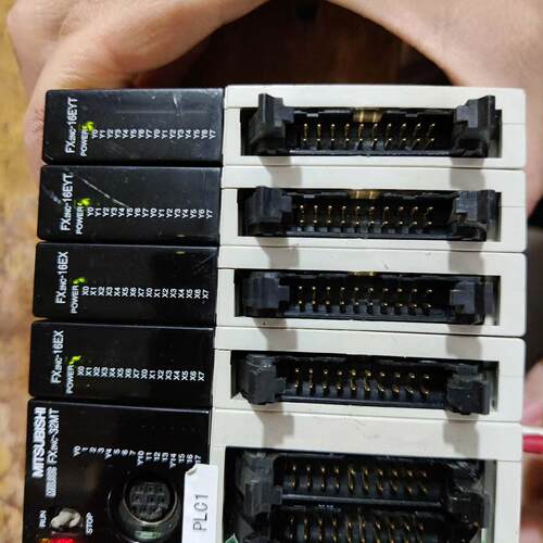 议价FX2NC-32MT 16EX 16EYT 可编程控制器 工控扩展模块维修