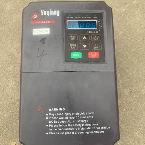 议价YQ3000G7-407R5G/11P 誉强变频器 三相380V 工业调速装置维修