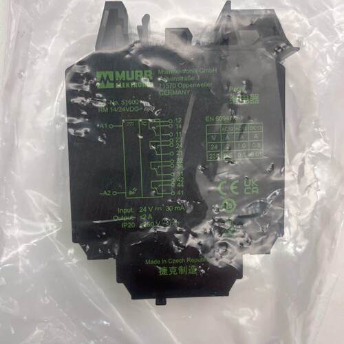 议价516001 RM14/24VDC MURR继电器 工控线圈配件维修