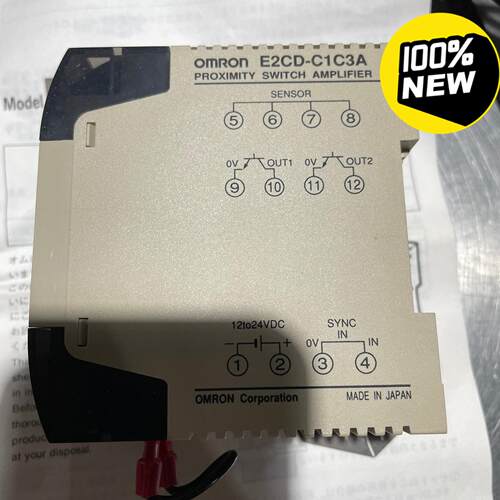 议价E2CD-C1C3A 高精密接近开关放大器 工控自动化配件维修