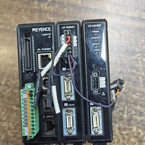 议价LK-G5001 LK-HA100 LK-G5000 激光控制器 带网络通讯模块维修