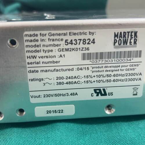 议价5437824 GEM2K01Z36 工业电源 230V工控配件维修