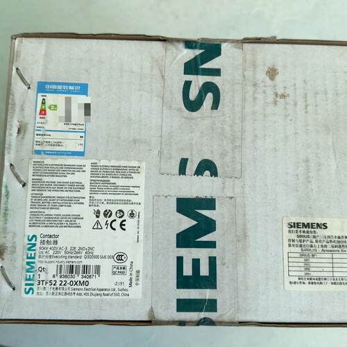 议价3TF5222-0XM0 交流接触器 AC220V 工业工控器件维修