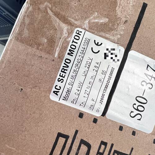 议价SV-ML06-0R4G-2-9A4-1000 INVT伺服电机 0.4kW 220V维修