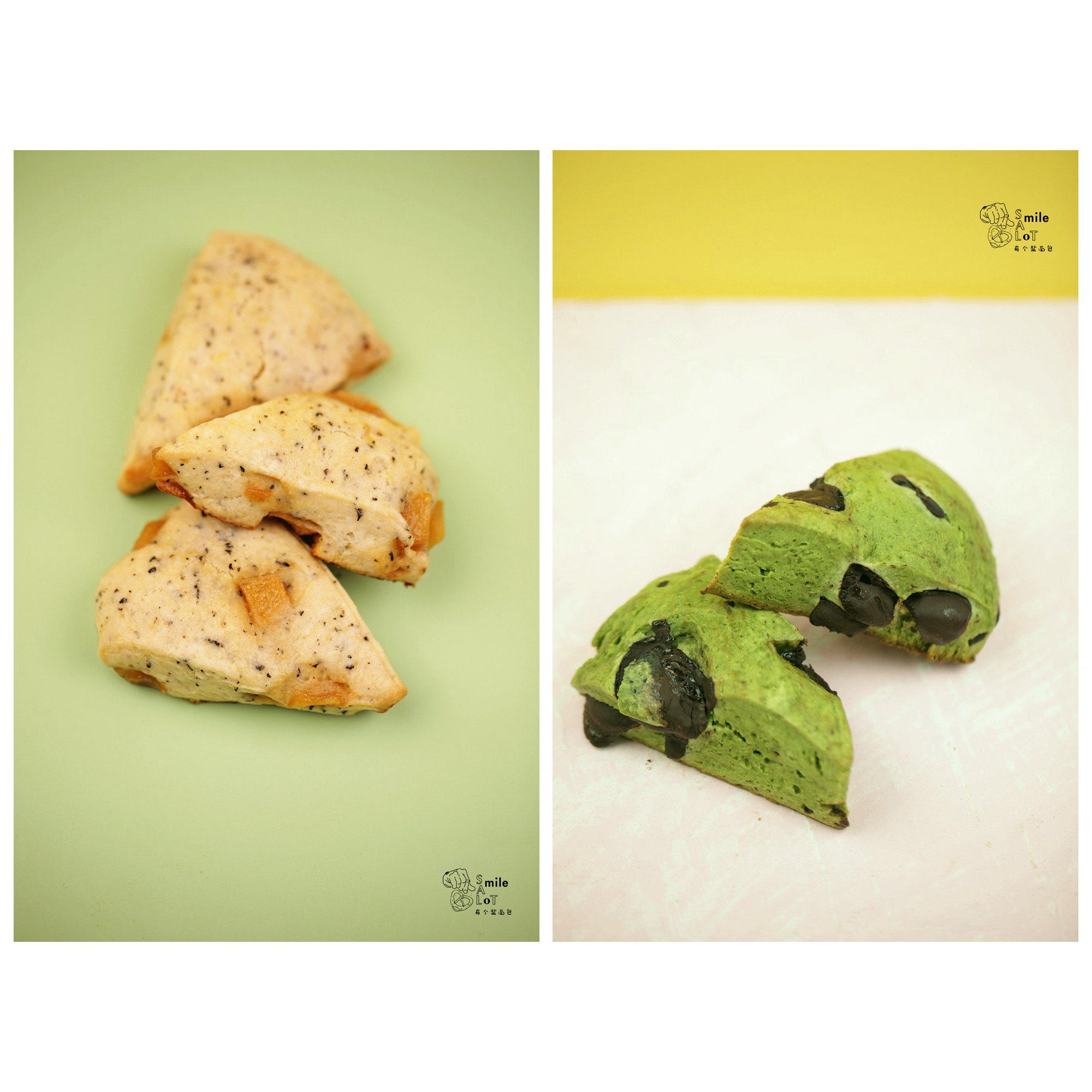 伯爵苹果/薄荷黑巧发酵黄油软质司康 古氏蛋糕（满百包邮）4个