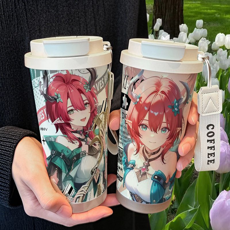 鸣潮夏空周边保温杯不锈