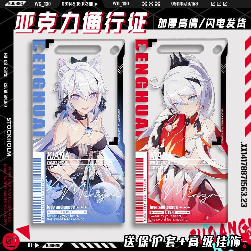 二次元琪亚娜卡斯兰娜通
