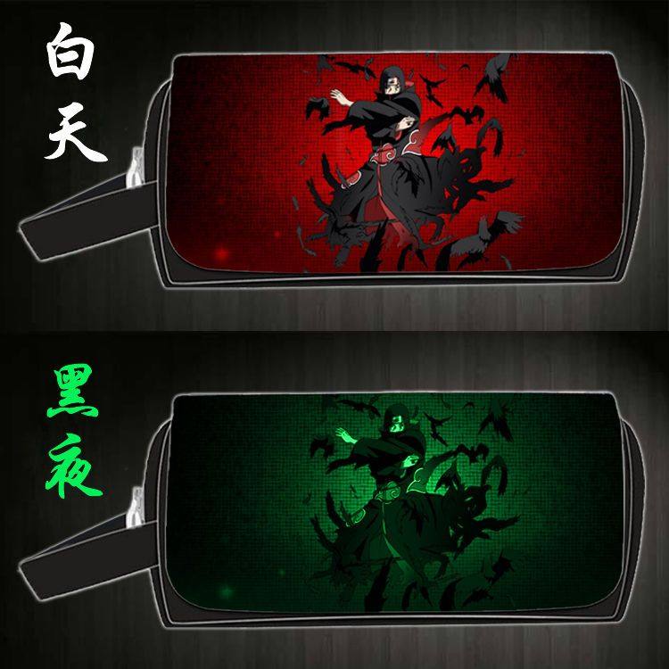 动漫周边文具盒火影忍者夜光笔袋鸣人佐助学生男女笔筒创意礼物