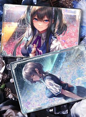 甜蜜女友3流沙麻将柳木诗梦叶梦鸿纱由美galgame纪念CG摆件送礼女