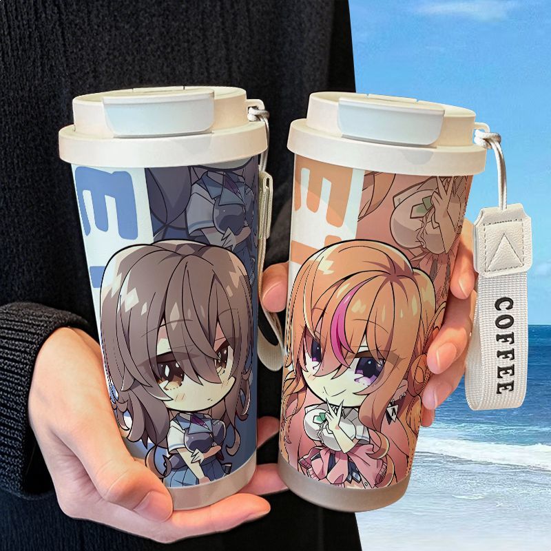 甜蜜女友柳木叶梦保温杯