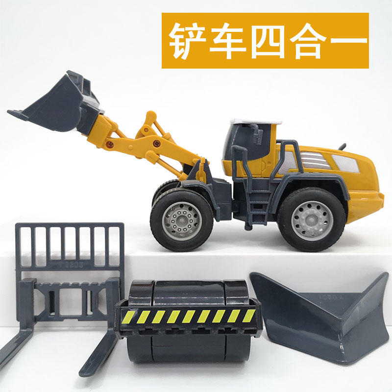 玩具仿真男孩耐摔滑行模型工程车