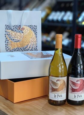 美国Le Pich璞鹰霞多丽干白黑皮诺干红葡萄酒202*年750ml*2支礼盒