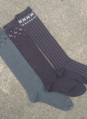 销售男女36-40码39-42码棉质及膝长筒袜子