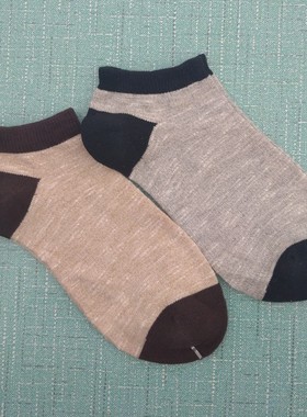 销售男女35-38码棉质休闲运动短筒袜子