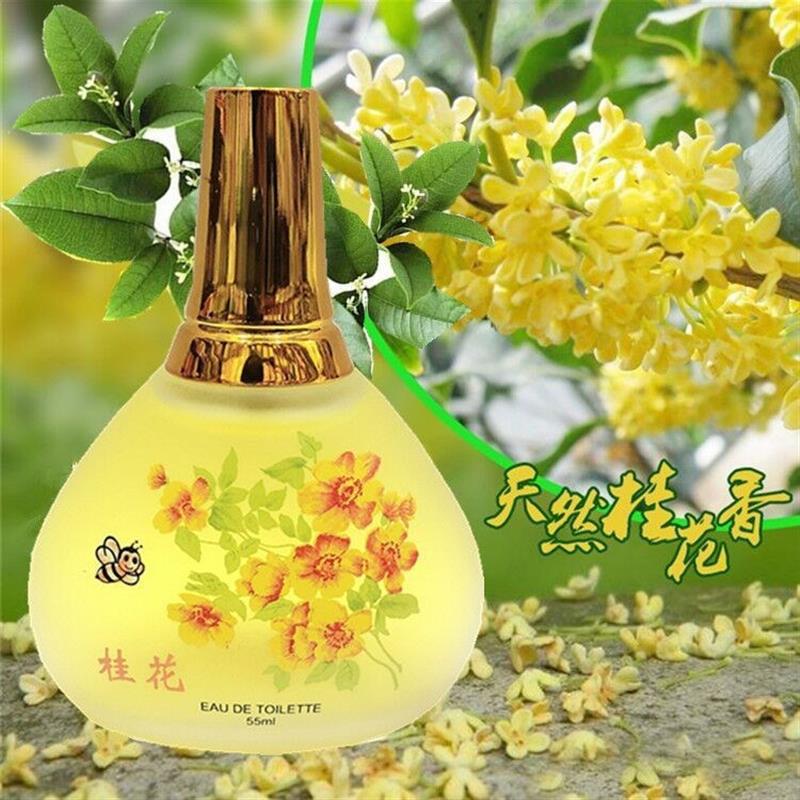 天然桂花香味女士香水玫瑰茉莉百合持久淡香清新男女法国香水正品