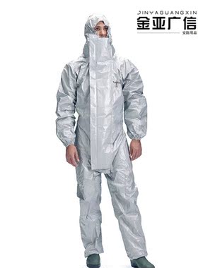 杜邦F级连体Tychem6000 防酸碱防有机溶剂防化服工业连体