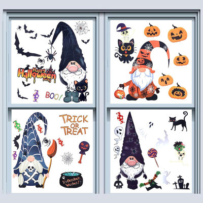 Halloween Window Clings Halloween Gnome Decor Window Sticker