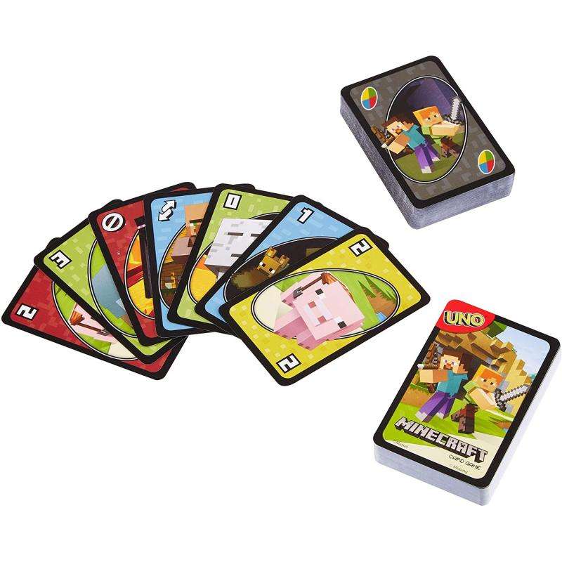 Uno Minecraft Card Games Uno Enterta