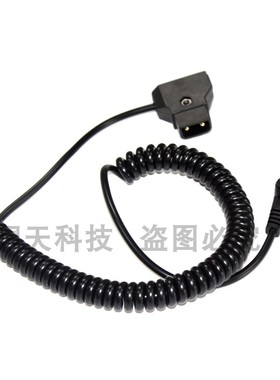 D-TAP BMCC 4K摄像机电源供电线BMPC B口转DC5.5*2.1弹簧线 DC线