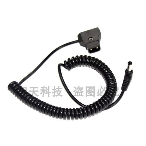 D-TAP BMCC 4K摄像机电源供电线BMPC B口转DC5.5*2.1弹簧线 DC线