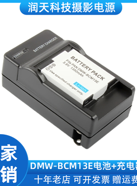 适用松下DMC-ZS30 TZ40 TZ41 TS5 FT5 TZ60电池DMW-BCM13E充电器