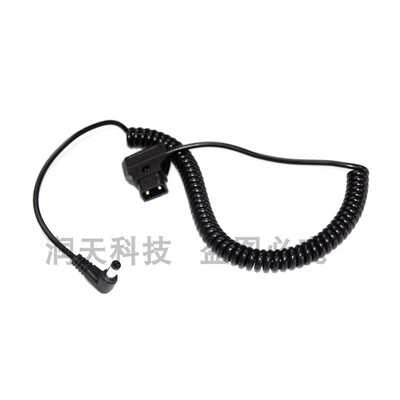 B型口转DC5.5*2.1高视T80专用转接线 摄像电池电源供电线D-TAP to