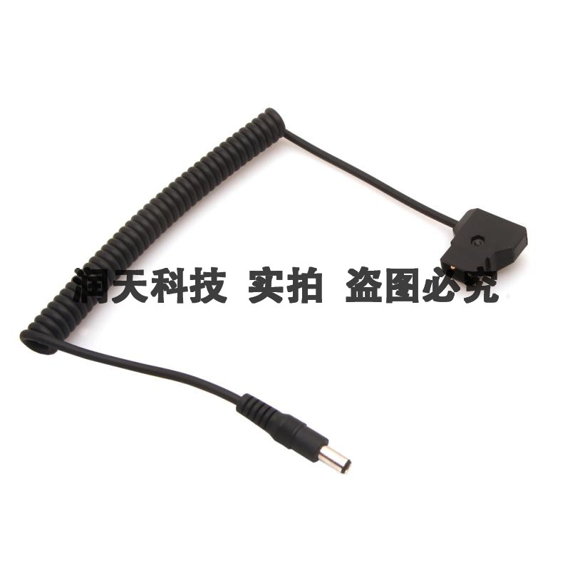 供电系统电源弹簧线D-tap安东B型口安东口转DC口 12V监视器连接线