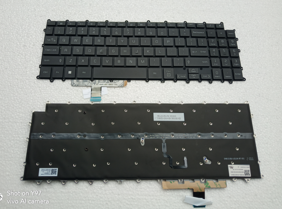 全新 LG gram 笔记本电脑15Z90Q 15Z90 15Z90P 内置 键盘 韩文 US