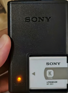 适用索尼W190/180/370 S750/780/950/850相机电池+充电器NP-BK1