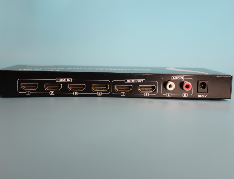 迈拓hdmi矩阵切换器多路分配音频