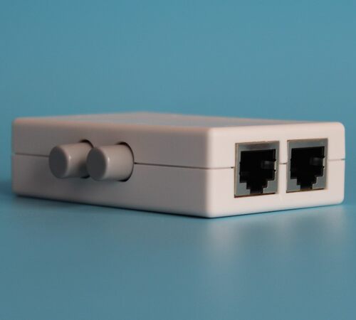 全新迈拓mt-rj45-2m网络切换器